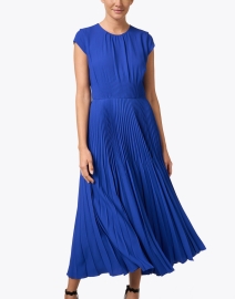 Front image thumbnail - Jason Wu Collection - Klein Blue Crepe Midi Dress