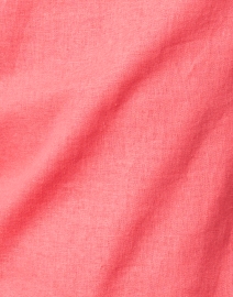 Fabric image thumbnail - Sail to Sable - Coral Linen Cowl Neck Top