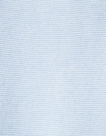 Kinross - Light Blue Cotton Garter Stitch Sweater