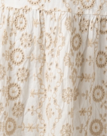Fabric image thumbnail - Abbey Glass - Sadie Ivory Eyelet Dress