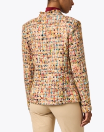 Back image thumbnail - Weill - Multicolor Tweed Jacket
