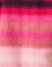 Fabric image thumbnail - Marc Cain Sports - Pink Striped Wool Coat 