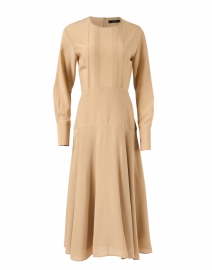 Dalary Beige Silk Blend Dress