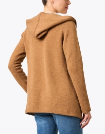 Back image thumbnail - Margaret O'Leary - St. Claire Tan Cashmere Jacket