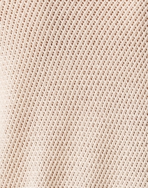 Fabric image thumbnail - Lisa Todd - Beige Stitch Cotton Sweater