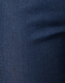 Fabric image thumbnail - Elliott Lauren - Dark Wash Denim Stretch Pull On Pant