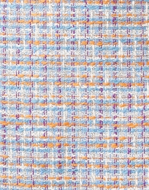 Fabric image thumbnail - Marc Cain - Blue Multi Tweed Mini Skirt