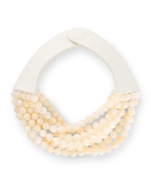 Bella Champagne Multistrand Necklace