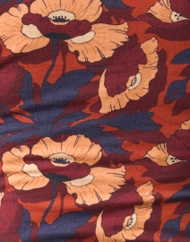 Fabric image thumbnail - Smythe - Multi Floral Turtleneck Top
