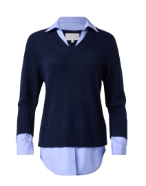 Arden Navy Looker Sweater