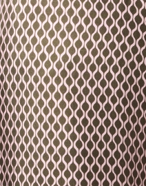 Fabric image thumbnail - Max Mara Leisure - Balco Tan Print Silk Pant