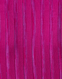 Fabric image thumbnail - Ecru - Purple Rib Knit Sweater