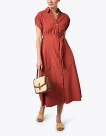 Look image thumbnail - Brochu Walker - Fia Tuscan Red Shirt Dress 
