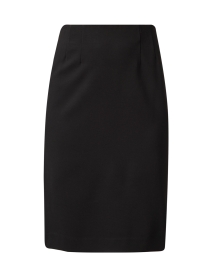 Product image thumbnail - Peace of Cloth - Logan Black Knit Pull-On Skirt