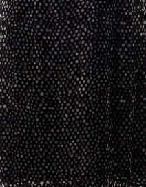 Fabric image thumbnail - Shoshanna - Colette Black Velvet Dot Dress