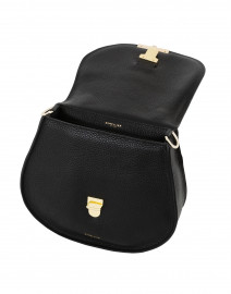 Extra_1 image thumbnail - DeMellier - Mini Venice Black Pebbled Leather Cross-Body Bag