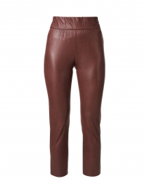 Product image thumbnail - Brochu Walker - Juniper Brown Stretch Cropped Pant
