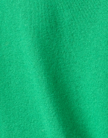 Fabric image thumbnail - Jumper 1234 - Green Contrast Stripe Cashmere Cardigan