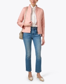 Look image thumbnail - Cinzia Rocca - Pink Puffer Jacket
