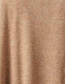 Fabric image thumbnail - Repeat Cashmere - Camel Quarter Zip Wool Cashmere Poncho