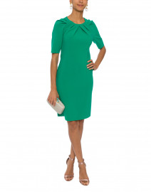 Taylor Green Fitted Dress