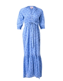 Product image thumbnail - Banjanan - Betty Blue Print Cotton Dress