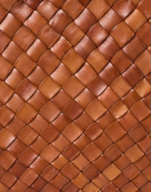 Fabric image thumbnail - Loeffler Randall - Kai Brown Woven Leather Tote Bag