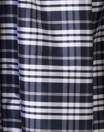 Fabric image thumbnail - Connie Roberson - Navy and White Plaid Taffeta Wrap Skirt