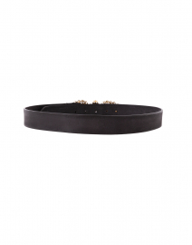 Back image thumbnail - T.ba - Tzar Black Leather Belt