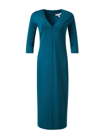 Palo Teal Blue Midi Dress