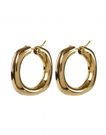 Loeffler Randall - Faustine Gold Hoop Earrings