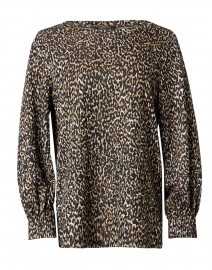 Tiana Leopard Print Knit Top