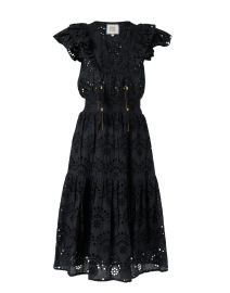 Product image thumbnail - Bell - Cara Black Eyelet Dress