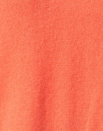 Fabric image thumbnail - Brochu Walker - Coral Cashmere Sweater with White Underlayer
