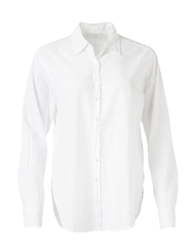 Beau White Cotton Poplin Shirt