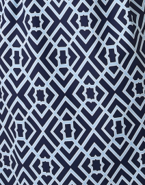 Fabric image thumbnail - Jude Connally - Susana Navy and Blue Print Dress