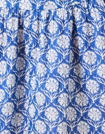 Fabric image thumbnail - Ro's Garden - Deauville Blue Print Kariya Shirt Dress