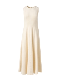 Ivory Stretch Cotton Dress