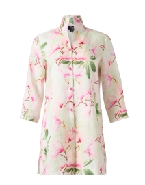 Connie Roberson - Rita Floral Print Linen Jacket