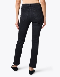 Back image thumbnail - AG Jeans - Mari Charcoal Grey Straight Jean