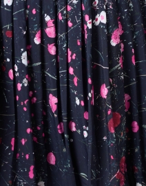 Fabric image thumbnail - Sara Roka - Helia Navy Multi Print Dress