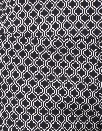 Fabric image thumbnail - Elliott Lauren - Black and White Print Pull On Ankle Pant