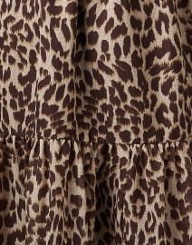 Fabric image thumbnail - Jude Connally - Jordana Cheetah Print Tiered Dress