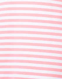 Fabric image thumbnail - Sail to Sable - Pink Striped French Terry Tunic Dress