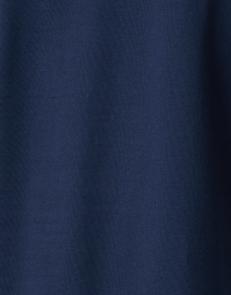 Fabric image thumbnail - E.L.I. - Navy and White Cotton Poplin Henley Top