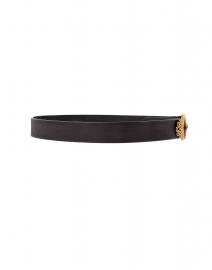 Fabric image thumbnail - T.ba - Tzar Black Leather Belt