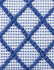Fabric image thumbnail - Casa Isota - Grazia Blue Woven Crossbody Bag