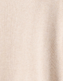 Fabric image thumbnail - Repeat Cashmere - Sand Cotton Knit Pullover