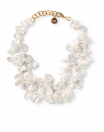 Product image thumbnail - Nest - Baroque Pearl Cluster Necklace