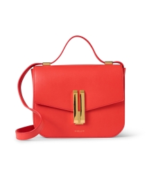Vancouver Red Leather Crossbody Bag